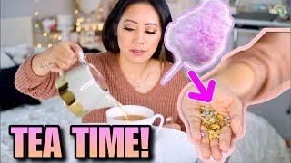 COTTON CANDY TEA REVIEW - DAVID'S TEA COTTON CANDY TEA REVIEW | TEA WITH TIN EP. 2