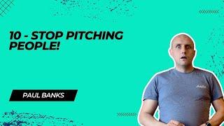 Stop Pitching People! | Javelin Content Management