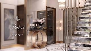 Luxury contemporary interior design with high-end finishing ideas