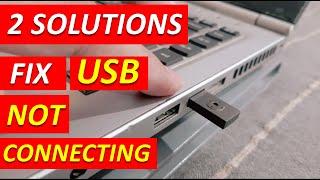 fix usb not showing in my computer | usb not connecting to pc | how to fix usb port not working