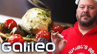 Jumbo bestätigt! Vegetarisch grillen kann richtig gut schmecken! | Galileo | ProSieben