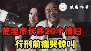 四川荒淫市长，养20个情妇，行刑前痛哭惊叫