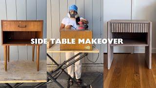 INCREDIBLE Side Table Makeover!