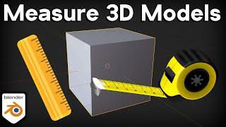 How to Measure and Scale 3D Models in Blender