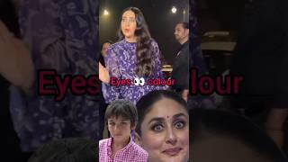 Kapoor heaving beautiful colorf eyes #bollywood#kareenkapoor#karishmakapoor#taimuralikhan#short