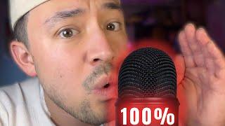 100% Mic Sensitivity ASMR — Super Sensitive Tingles!