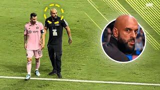 Messi's BODYGUARD Following Him Everywhere 