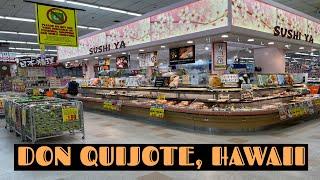 SUSHI AND BENTOS | JAPANESE FOOD INSIDE DON QUIJOTE STORE | HONOLULU HAWAII