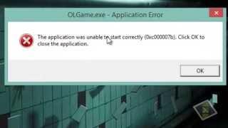 How to fix outlast error 0xc00007b (easiest way ever)  {Only for Outlast Game} HD