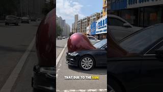 Balloons on Cars in China 