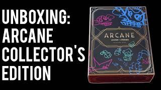 Unboxing the Arcane Season 1 Collector's Edition