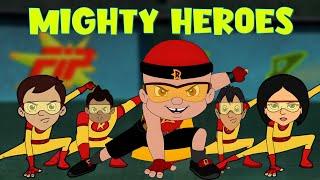 Mighty Heroes from Aryanagar | Kids Adventure Videos | Mighty Raju Cartoons in Hindi