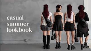 summer lookbook with dr martens 