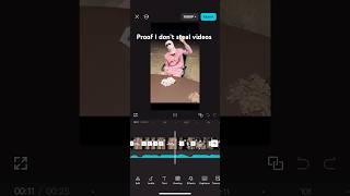 Proof I don’t steal videos ‍️