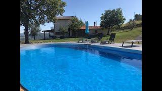 CD1006 Assisi-Gubbio, detached house with fantastic views, pool and 3 ha of land.