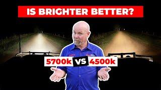 Does the colour coming out of driving lights matter... 4600k vs 5700k?