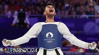 Uzbekistan's Ulugbek Rashitov beats Zaid Kareem for featherweight taekwondo gold | Paris Olympics