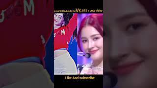 BTS v cute Kimtaehyung dance Nancy momoland dance #tiktok #tiktokbts #nancy#nancytiktok#bts#v#viral