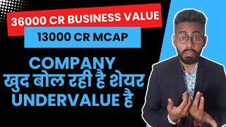 Company खुद बोल रही है शेयर Undervalue है  Edelweiss Financial Services  #stockmarket