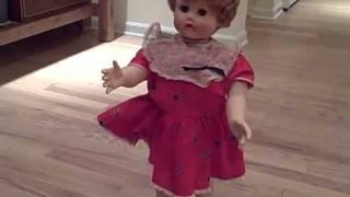 Winnie Walking Talking Vintage Doll 1950's at www.CONNECTIBLES.net