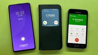 Incoming & Outgoing Call over the Horizon Samsung S7 edge vs Samsung Galaxy J1 vs A50 Alarm Clock