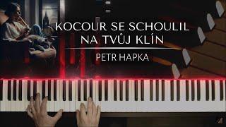 Kocour se schoulil na tvůj klín (Petr Hapka) + noty pro klavír