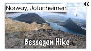 Best Hike in Norway:  Besseggen - Virtual Walk