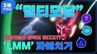 인간처럼 보고 듣고 느끼는 인공지능! 멀티모달(LMM) 알아보기!