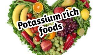 Potassium rich foods for Health