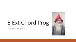 E Ext Chord Prog