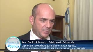 Lichtmajer recibió al secretario de Gestión Educativa de la Nación - Gobierno de Tucumán