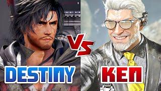 Tekken 8 Destiny (Clive) vs Ken (Victor)  Ranked Matches Replays