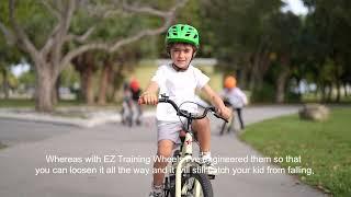 EZ Training Wheels: Revolutionizing learning how to ride a bike!