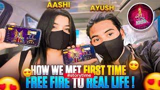 Free Fire Se Real Life Ka Safar  | i found a cute free fire girl in train | Full Story