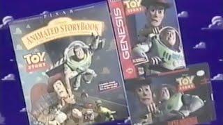 Toy Story PC story game .. Super Nintendo and Sega Genesis VHS commercial ... Disney Interactive