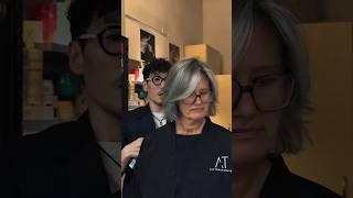The ‘Mom to MILF’ Haircut Glow-Up!  #Shorts #hairstyle #transformation #haircut