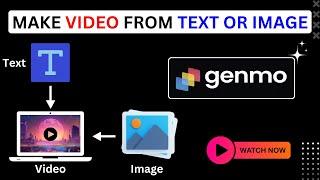 Turn Text & Photos Into Stunning Videos With Genmo AI