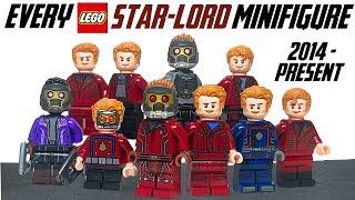 EVERY LEGO Star-Lord Minifigure EVER MADE (2014 - Present)