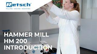 Hammer Mill HM 200 - Introduction