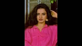 unseen pictures of rekha | style of rekha in 80s | rare looks of rekha |  fashion icon rekha