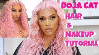 DOJA CAT INSPIRED HAIR & MAKEUP TUTORIAL