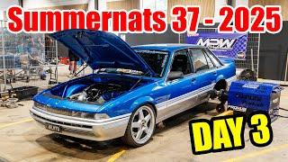 Summernats 37 - 2025 - Day 3 - 2000hp dyno pulls and more!