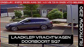 Laadklep Truck Doorboort SQ7 | Klant koopt 2e groene RS6 | V8 in Vito gelegd | Scheur in blok Golf R