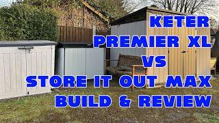 Keter Premier XL Garden Storage vs 10-year old Keter Store It Out Max - Build and Review