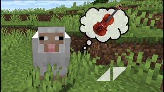 ◢ ◤ If I use Sheep as a VIOLIN... | Minecraft 