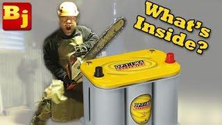 What's Inside an Optima Battery??? AGM Battery's Dirty Little Secrets!