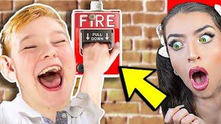 Kid Pulls FIRE ALARM to SKIP TEST, & Lives To REGRET IT!? (CRAZIEST SCHOOL STORY EVER!)