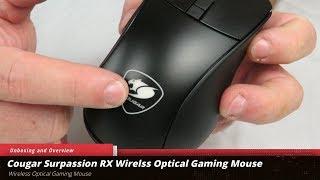 Unboxing and Overview the Cougar Surpassion RX Wireless Optical Gaming Mouse