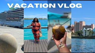 7 DAY CARNIVAL CRUISE VLOG | NASSAU, PRINCESS CAYS, & FREEPORT BAHAMAS | WandaThaGoddess