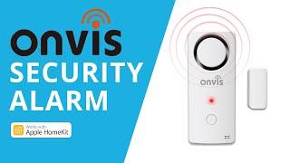 Onvis Alarm Review |  HomeKit Security Alarm, Contact Sensor, Temperature Sensor, & Humidity Sensor